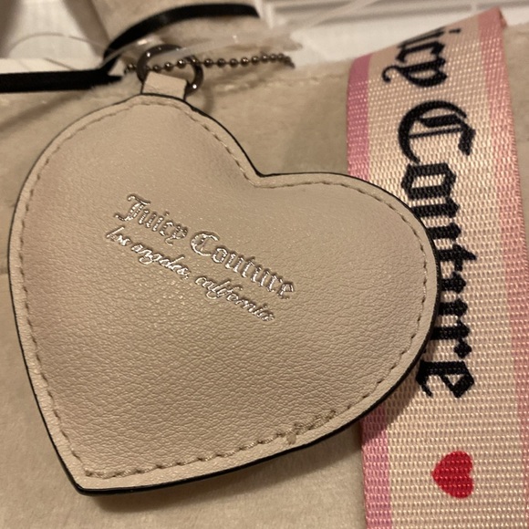 BNWT JUICY COUTURE Extra Spender Large Tote in Angel White - Picture 4 of 8